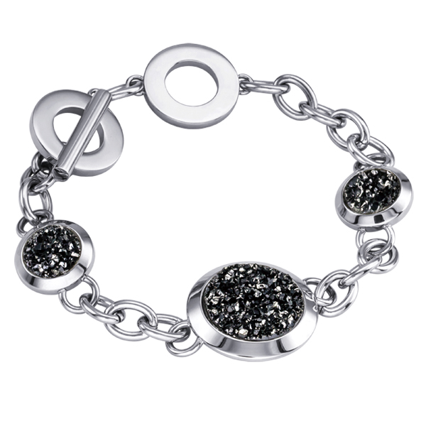 ГРИВНА DARK MOON- BSS 327 STEEL/BLACK